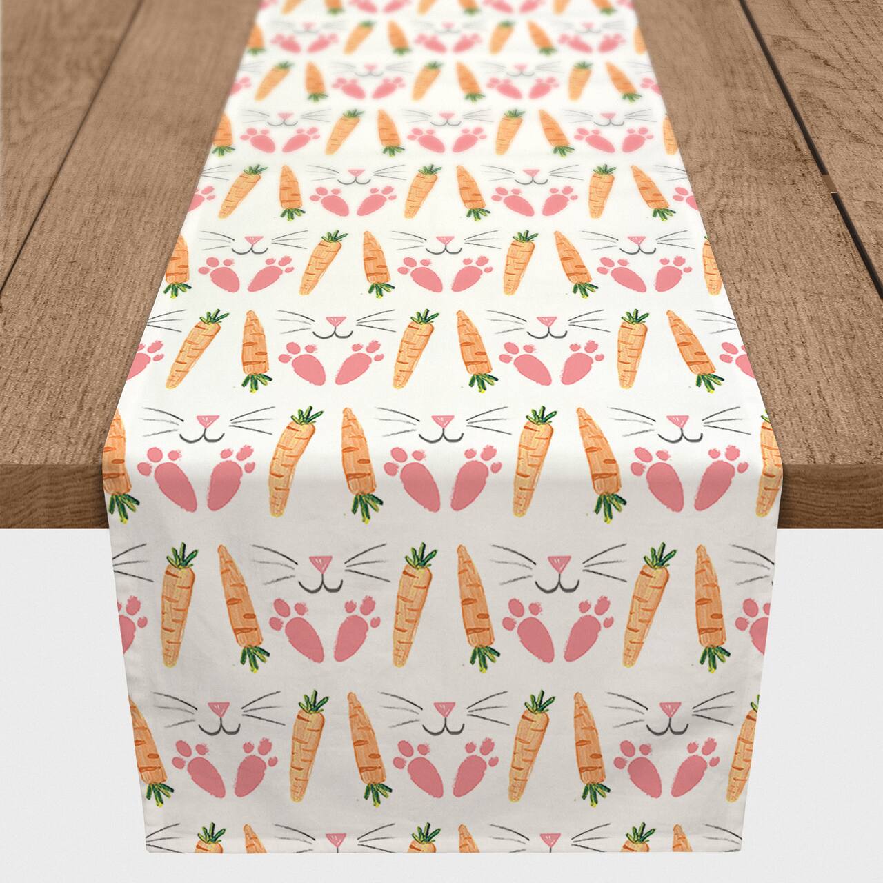 Carrots 16" x 72" Poly Twill Table Runner